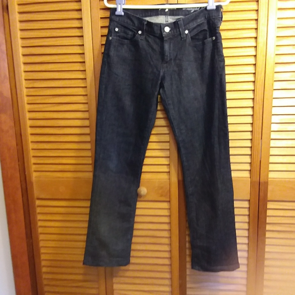 7 For All Mankind Women's Straight Leg Jeans.